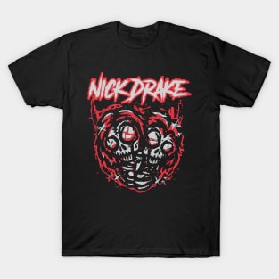 nickdrake crazy twin T-Shirt